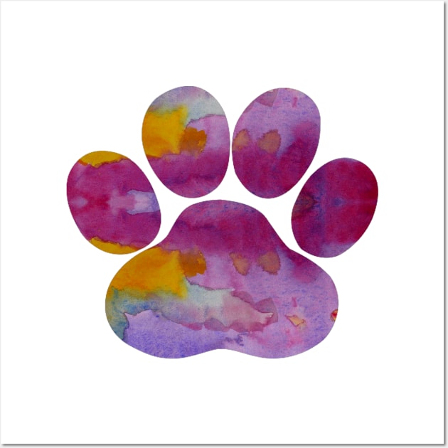 Dog Paw Wall Art by BittenByErmines